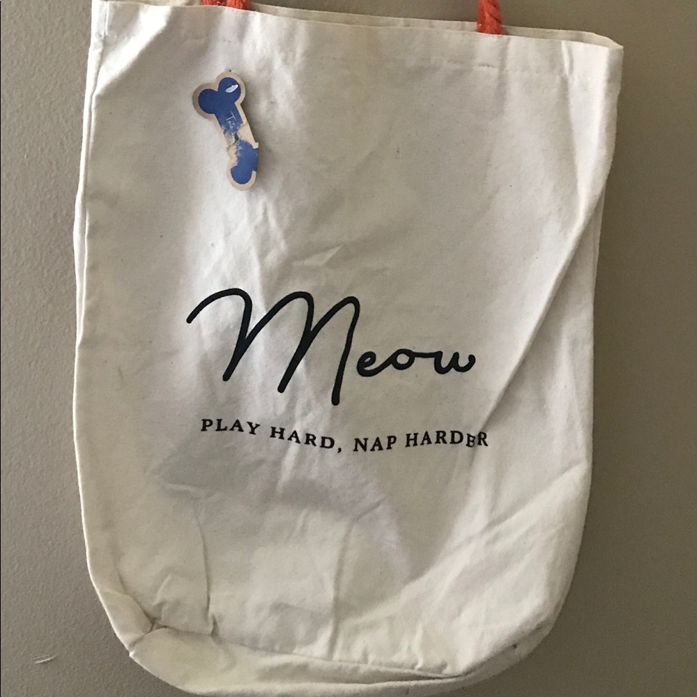 Meow tote bag